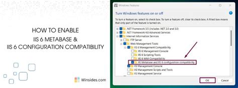 IIS Metabase Configuration