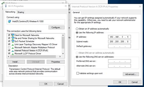 IPv4 Toggle On Windows 10