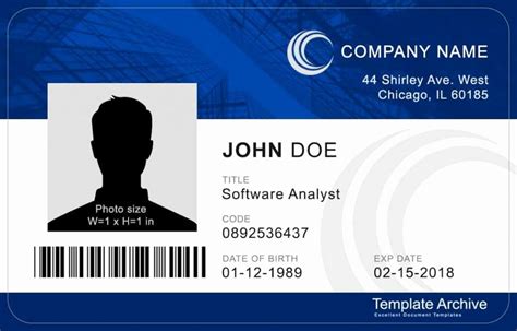 Id Cards Template