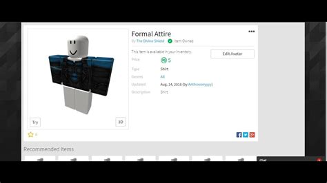 Id Catalog Roblox