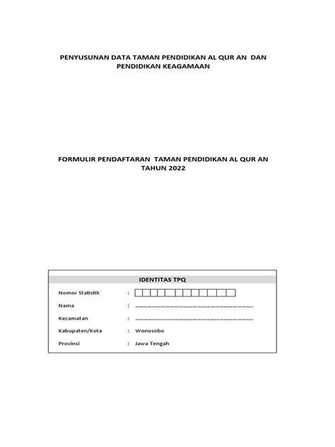 Identitas TPQ
