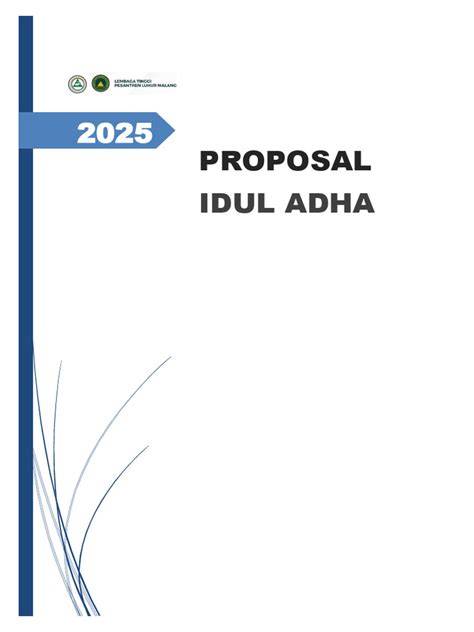 Idul Adha 2025 Contoh Proposal