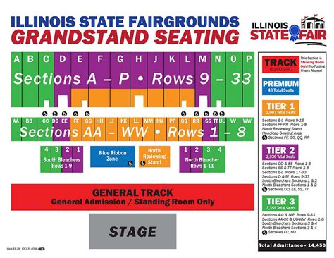 Illinois State Fair Grandstand Seating Chart