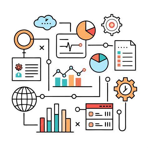 Illustration of data analysis process leading to conclusion
