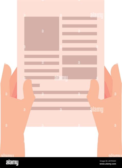 Illustration of hands processing paperwork