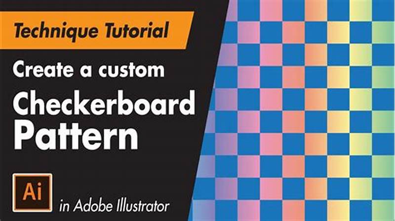 Illustrator Checkerboard Pattern