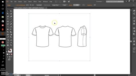 Illustrator Tshirt Template