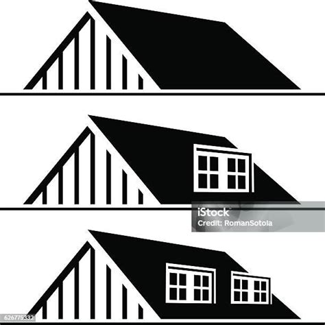 Ilustrasi Atap Rumah Roboh