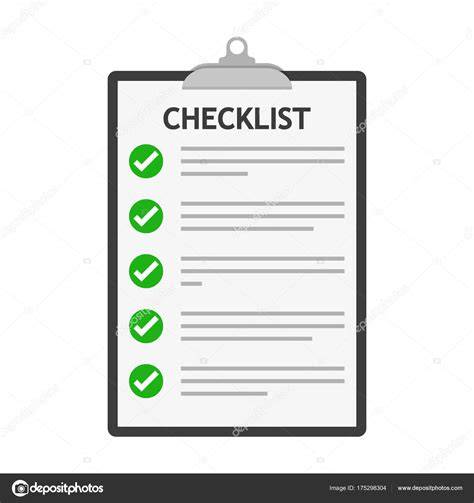 Ilustrasi Checklist