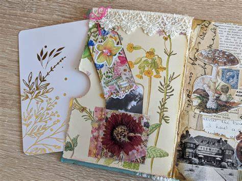Ilustrasi Junk Journaling