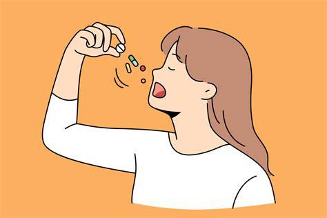 Ilustrasi Minum Obat