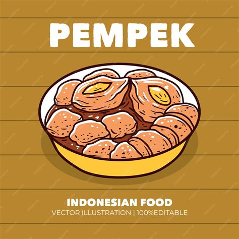 Ilustrasi Pempek