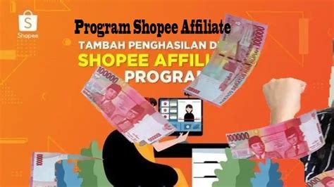 Ilustrasi daftar program afiliasi Shopee