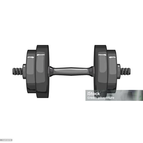 Ilustrasi dumbbell