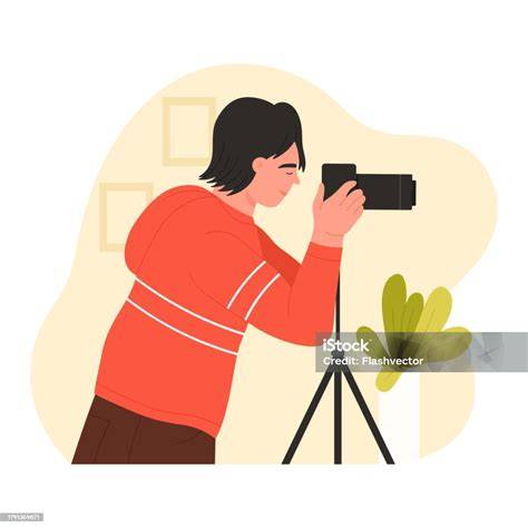 Ilustrasi fotografer