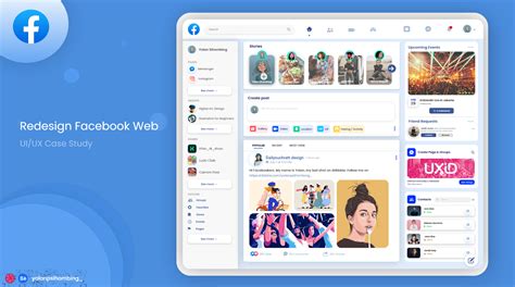 Ilustrasi tampilan Facebook Watch