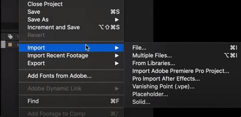 Import Media