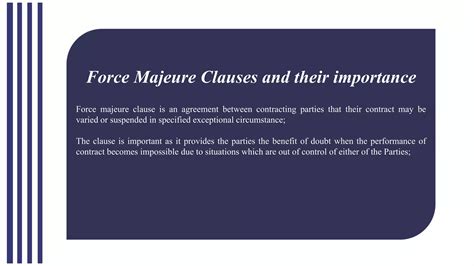 Pentingnya Surat Pemberitahuan Force Majeure