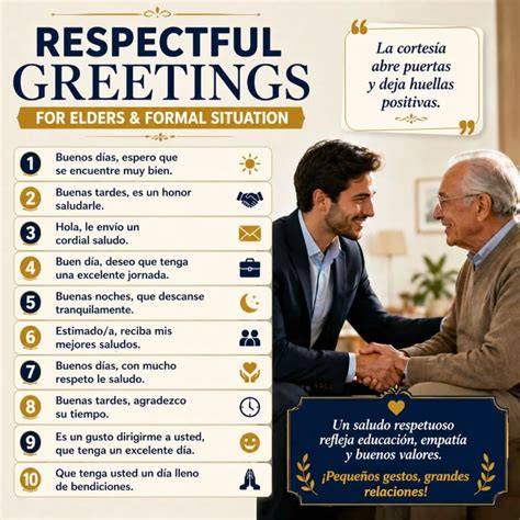 Importance of Respectful Greetings