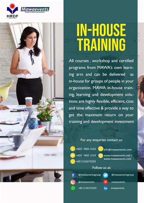 In-house training programs