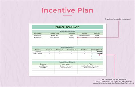 Incentive Proposal Template