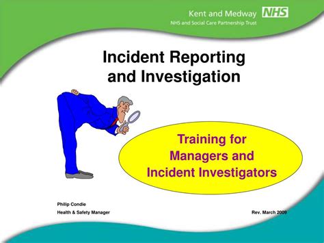 Incident Investigation and Reporting