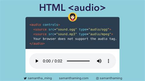 Include Audio File HTML