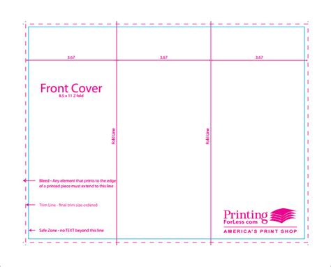 Indesign Trifold Template