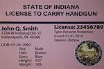 Indiana.gov Gun Permit