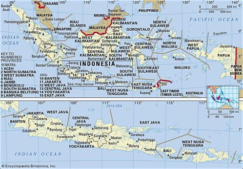 Indonesia geographical location