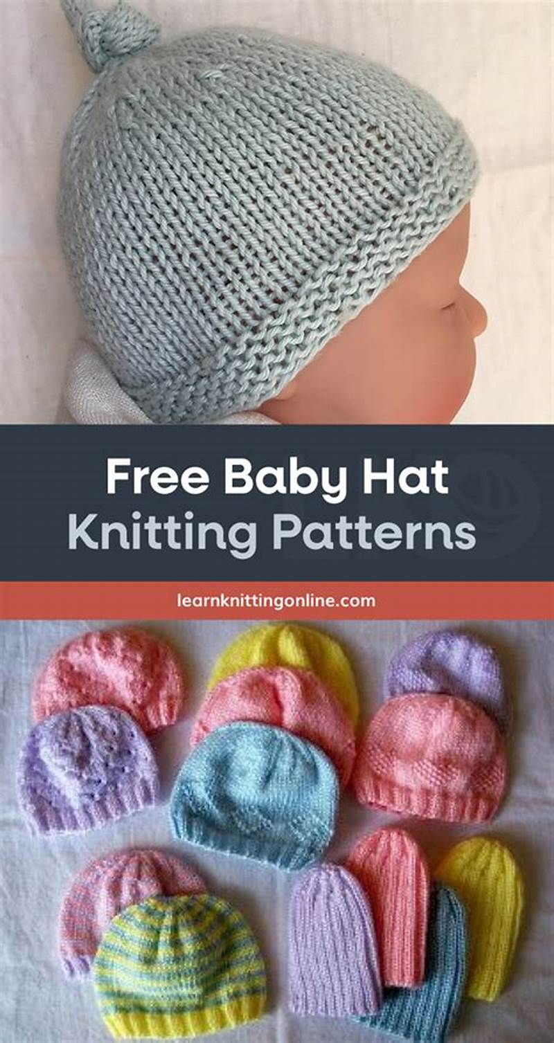 Infant Hat Pattern Knitting