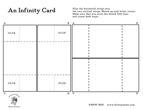 Infinity Card Template