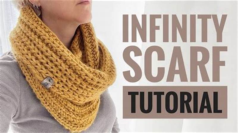 Infinity Knitted Scarf Pattern