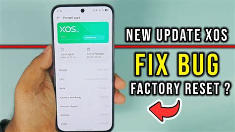 Infinix GT 30 Pro Kena Bug Factory Reset