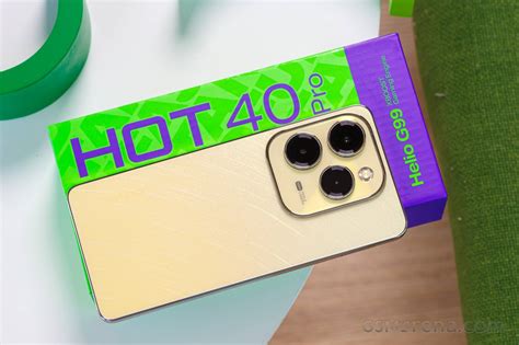 Infinix Hot 40 Pro design