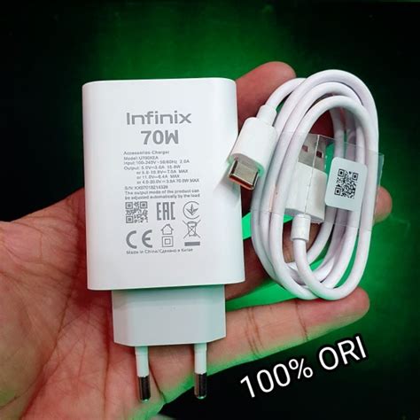 Infinix Note 40 Pro 70W charger