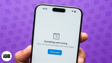 Instagram Error