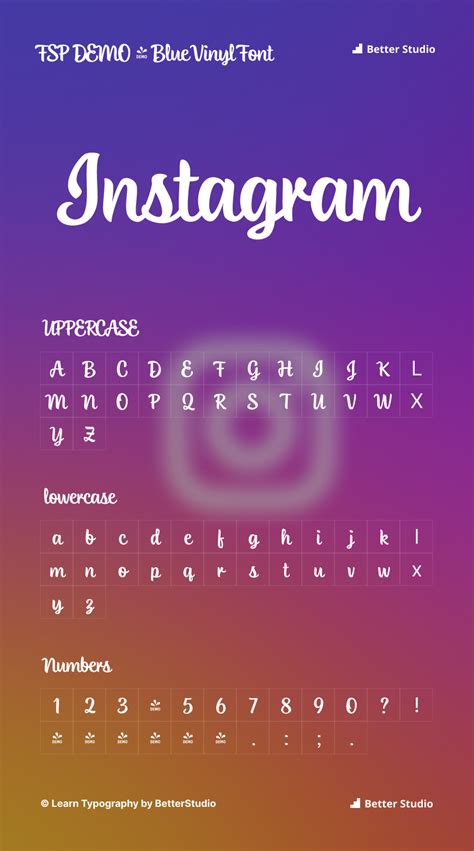 Instagram Font
