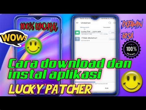 Instal Aplikasi Lucky Patcher