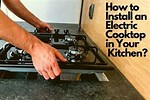 Install Electric Cooktop