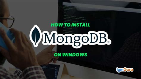 Install MongoDB on your computer