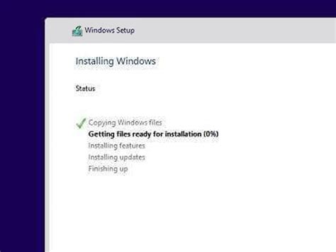 Installing Windows
