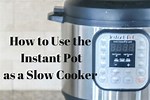 Instapot Cooking How To