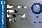 Instructions for EX Power Timer Plug