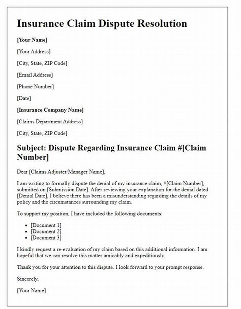Insurance Claim Dispute Resolution