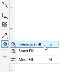 Interactive Fill Tool CorelDRAW X7