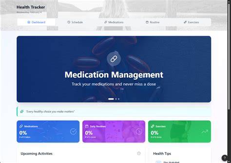 Interactive health application