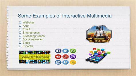 Interactive multimedia application