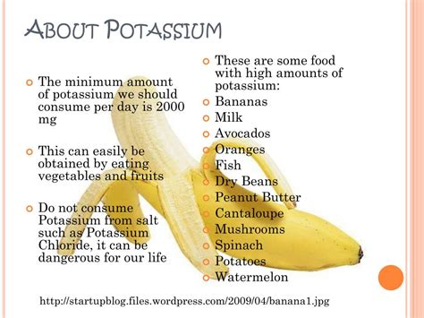 About Potassium