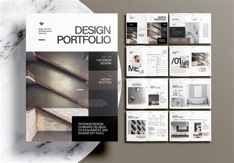 Interior Design Portfolio Template